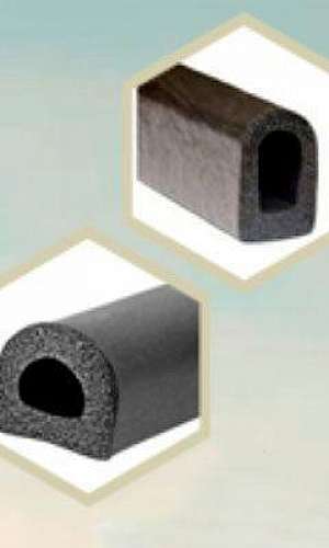 Perfil de borracha esponjosa Perfil de borracha esponjosa