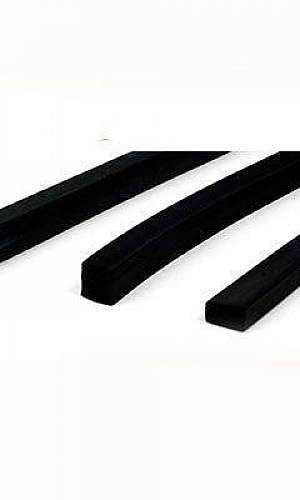 Perfil de borracha para vedação de portas Perfil de borracha para vedação de portas