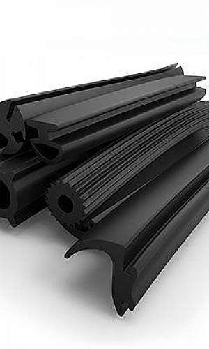 Perfil de borracha para vedação Perfil de borracha para vedação